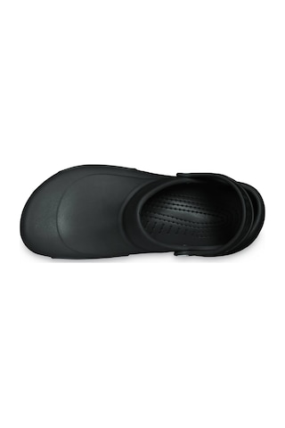 Crocs Bistro Work Clog Erkek Deliksiz Sabo Terlik Black Black Siyah