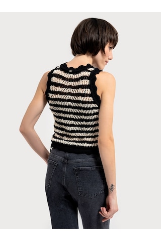 Regular Fit Kadın Top Siyah