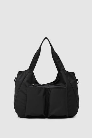 Shule Bags Baia Teknik Kumaş Günlük Spor Çanta Siyah