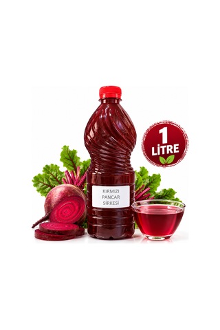 Kırmızı Pancar Sirkesi 1 Lt.