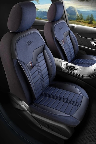 Panda Londra Serisi İngiliz Jakar Kumaş Oto Koltuk Kılıfı - Tam Set