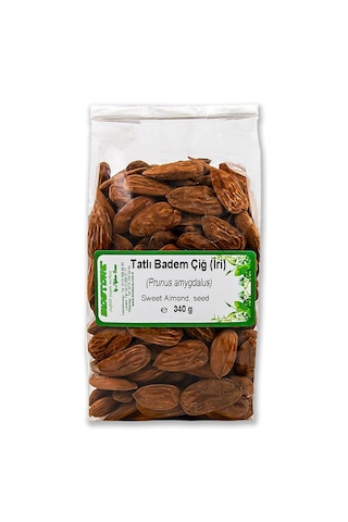 Biostore İri Çiğ Tatlı Badem 340 G 340 G
