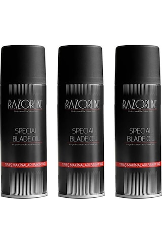 Razorline Tıraş Makinesi Bakım Yağı 3 x 200 ML