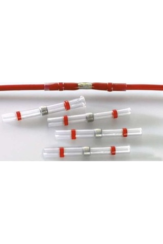 (5 Adet) Lehimli Daralan Makaron Su Geçirmez kablo birleştirici