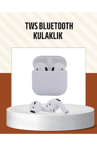 Apple iPhone 11 12 13 14 15 Uyumlu Tws Bluetooth Kulaklık Gürültü Önleyici Hifi Stereo 491727