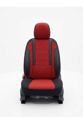 Veloce Kırmızı Serisi Peugeot 106 Koltuk Kılıfı Tam Set