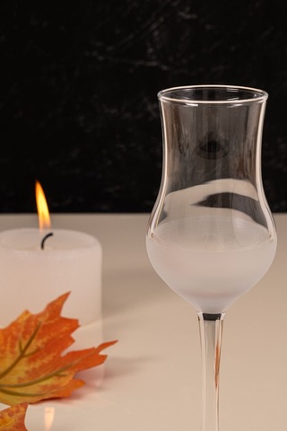 Mest 6 Adet Cam Sade Kahve Yanı Bardağı Seti 95 Cc Minimalist Şıklık Sade