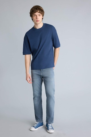 Defacto %100 Pamuk Loose Fit Basic Tişört G4728ax26smnv249 Lacivert-nv249