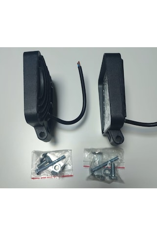 2 Adet Kare Çalışma Lambasıkalın Kasa 28mm 8-110 Volt 6500k