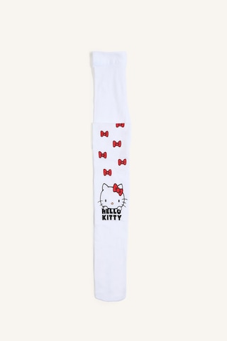Defacto Hello Kitty Baskılı Külotlu Çorap Kız Çocuk I4666a8nswt1 Beyaz-wt1