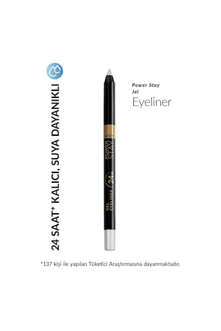 Power Stay Jel Eyeliner Silver Shimmer