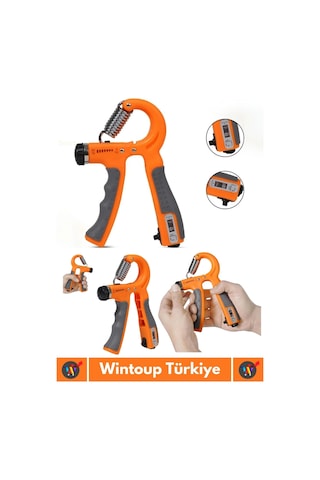Özel Üretim El Bilek Kol Güçlendirici Kas Yapma Ayarlanabilir Sayaçlı Bilek Güçlendirme Yayı 5-60 Kg Çok Renkli