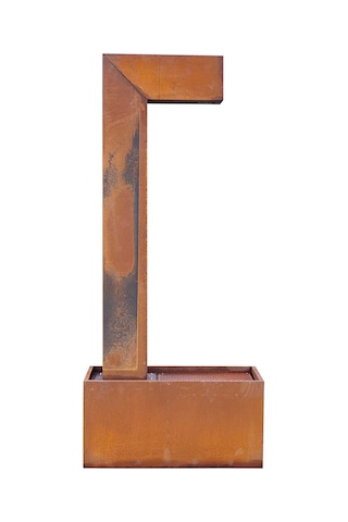 Corten Tekli Su Perdesi