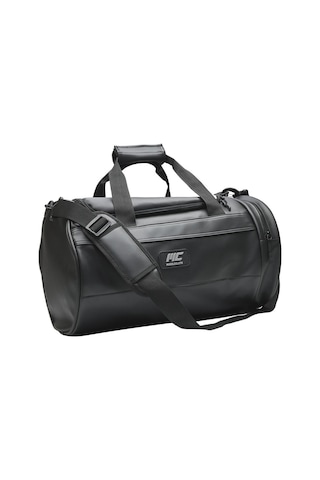 Musclecloth Elite Duffel Bag Silindir Spor Çanta Siyah-Standart