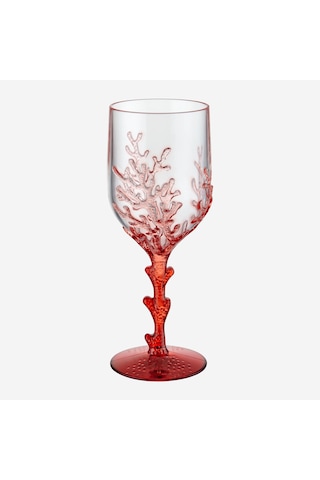 Kırmızı Akrilik Kadeh 400 Ml