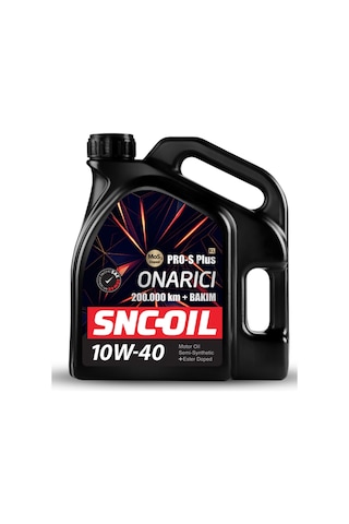 Snc-oil Onarıcı 10W-40 200.00 KM+Bakım Motor Yağı 4 L