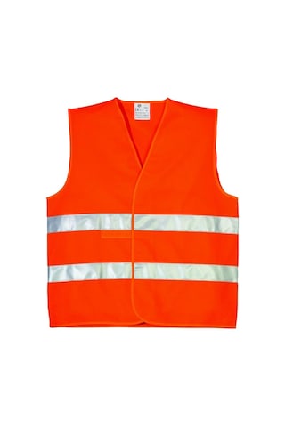 Standart Beden Ikaz Yeleği Turuncu Renk 25 Adet