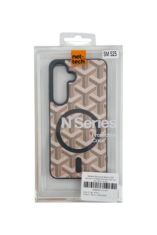 Nettech Samsung Galaxy S25 Uyumlu Nt-n083 Arka Koruma Kılıf - Turuncu Turuncu