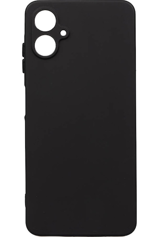 Galaxy A06 Kılıf Zore Biye Silikon Siyah