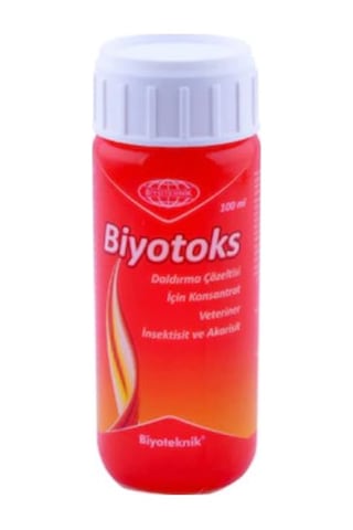 Biyoteknik Sipertoks Çözelti Bit Pire Kene 100 ML