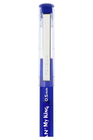 Pensan My King İğne Uçlu Pilot Kalem 05 Uçlu Extra Fine 3 Lü Set 1 Adet - Mavi Çok Renkli