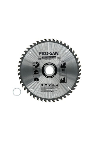 Pro-Saw Ps51230 Ahşap Sunta Daire Testere Bıçağı 235 MM 48 Diş