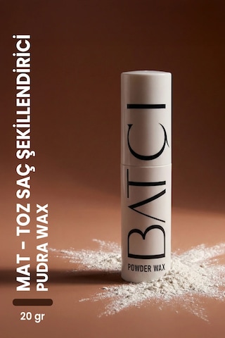 Batçı Hair Atelier Saç Şekillendirici Toz Pudra Wax 20 ML