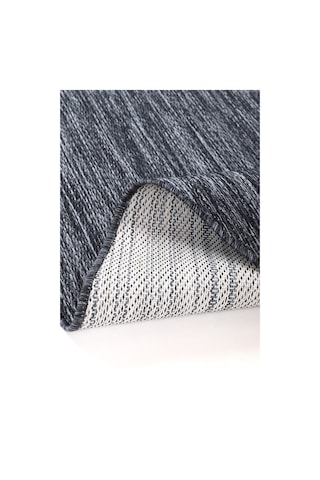 Konfor Halı Tema 9034 Lacivert Sisal Hasır İç Dış Mekan Kilim Dekoratif Bahçe Balkon Salon Halısı Lacivert