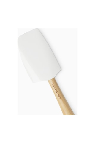 Le Creuset Craft Orta Boy Lüks Silikon Spatula Beyaz