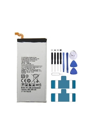 Cbtx Galaxy Uyumlu A5 2015 İçin 2300mah Şarj Edilebilir Li-ion Pil