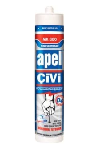 Apel Sıvı Çivi Montaj Kit Çok Güçlü Yapıştırıcı 300 Gr 55