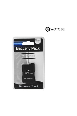 Psp 2000-3000 Uyumlu 2400mah Şarj Edilebilir Pil