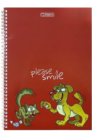 Özgün A4 Spiralli Defter 144 Yp Kareli