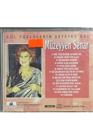Plak Değildir Cd Dir Cd Müzeyyen Senar Gül Yüzlülerin Şevkine G