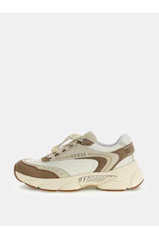 Guess Imeri Kadın Sneaker Ayakkabı Flpımefap12 Kahverengi