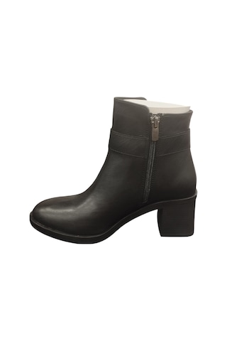 Ventes 9061512z Yandan Fermuarlı 6 Cm Kalın Topuk Günlük Kadın Bot Siyah