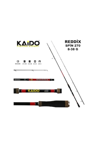 Kaido Reddix 270 Spin Kamışı 8-38 Gr