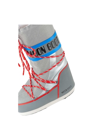 Hf04 Silver Blue Red Bot Kadın 80d1403030-hf04 Moon Boot Icon Space Racing Silver/blue/red Çok Renkli