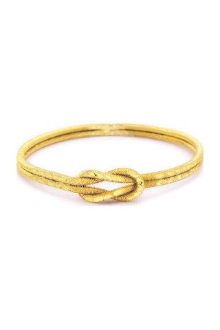 Altın Kaplama İmitasyon Aşk Düğümü Ajda Model Bilezik Blz-3118 Altın