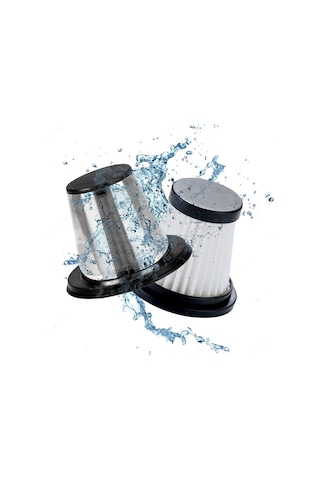 Kobb Kbv20f 12v/şarjlı Hibrit Araç Süpürgesi İçin Yedek Hepa+çelik Filtre