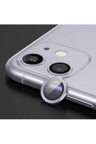 Apple Uyumlu iPhone 12 Pro Zore Cl-02 Kamera Lens Koruyucu Lila
