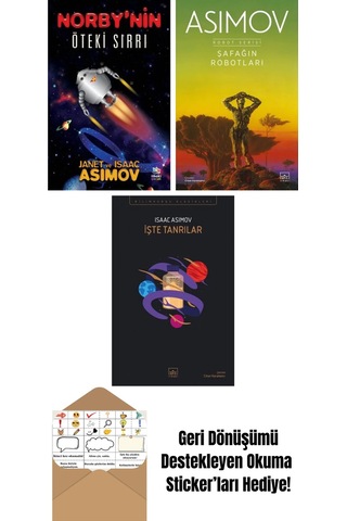 Norby Nin Öteki Sırrı + Şafağın Robotları Robot Serisi 3. Kitap + İşte Tanrılar