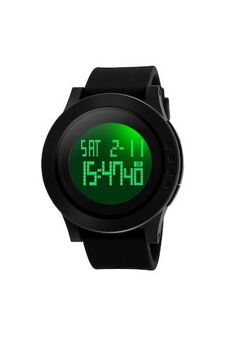 Leezsing Dijital Spor Saat (İthalatçı Garantili)i - Su Geçirmez Led Ekranlı, Alarm Ve Kronometre Fonksiyonlu