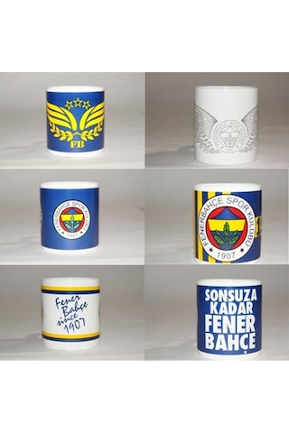 Mgm Porselen Lisanslı Taraftar Kupa Bardak Fenerbahçe