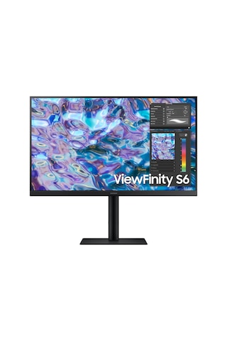 Samsung ViewFinity S6 LS27B610EQUXUF 27" 5 MS 75 Hz HDMI+DP QHD IPS LED Monitör