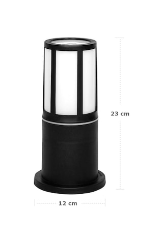 Ucuz Geldi Bahçe Aydınlatması Galata Set Üstü Kafesli 23 Cm Bahçe Lambası 220v E27 Ip54 Ug-zt-0270k