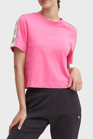 Guess Kadın T-shirt Pembe