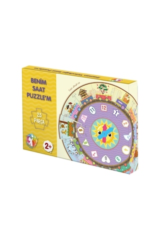 Benim Saat Puzzle'm Saat Puzzle , Yuvarlak Puzzle