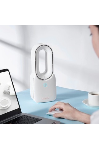 Fan Sessiz Küçük Yaratıcı Mini Elektrikli Fan Dört 7787 Beyaz