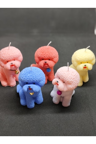 Mum Poodle Köpek & Soya Waks - Kokulu Mum